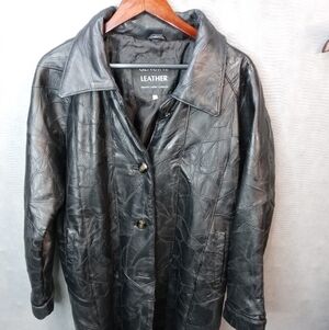 Navarre Leather Co Full Length Italian Genuine Lea